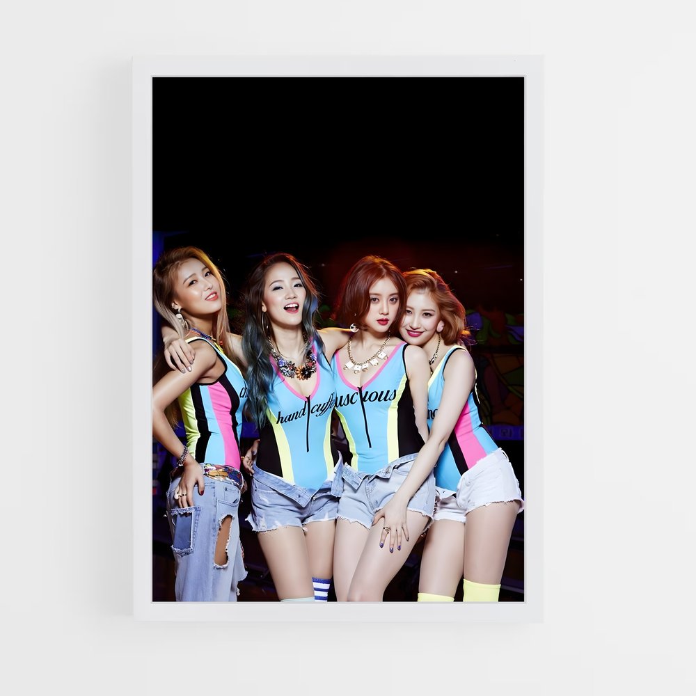 ap-wonder girls-2 cadre Blanc