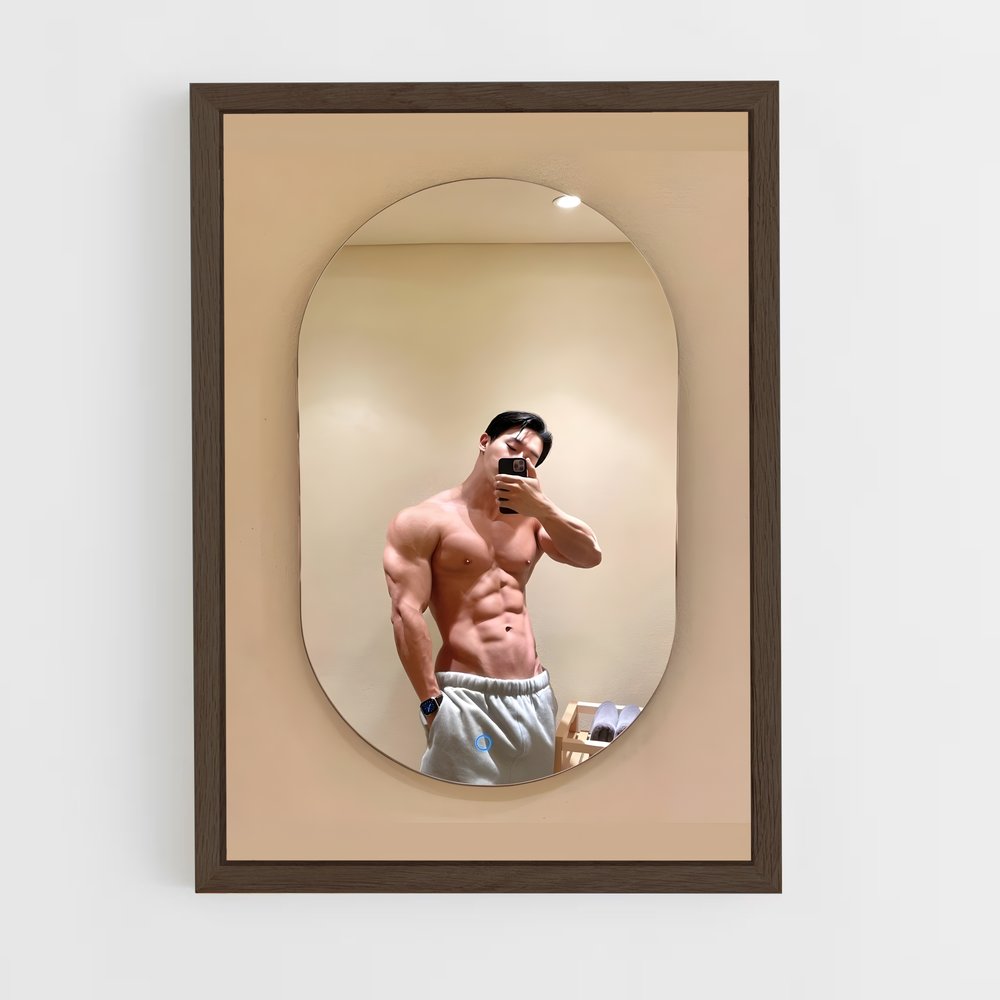 ap-wonho-5 cadre Bois foncé
