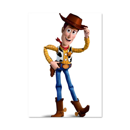 Poster Cow-boy Cartoon