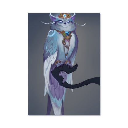Poster Le Hibou Couronné