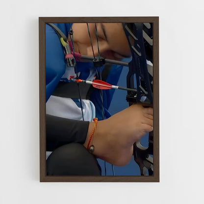 ap-world archery championships-2 cadre Bois foncé