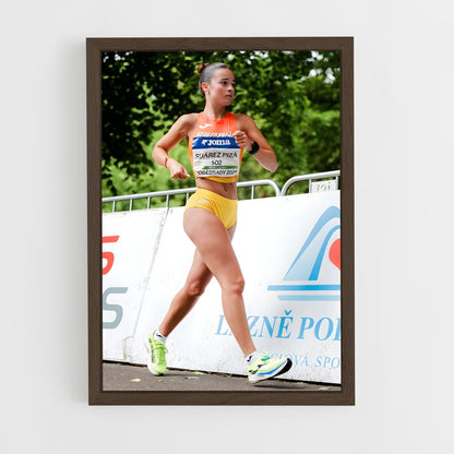 ap-world athletics championships race walking-4 cadre Bois foncé