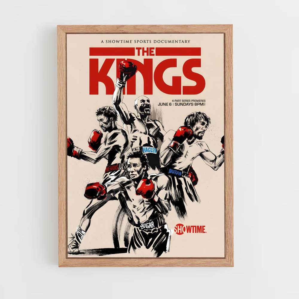 ap-world boxing super series-2 cadre Bois clair