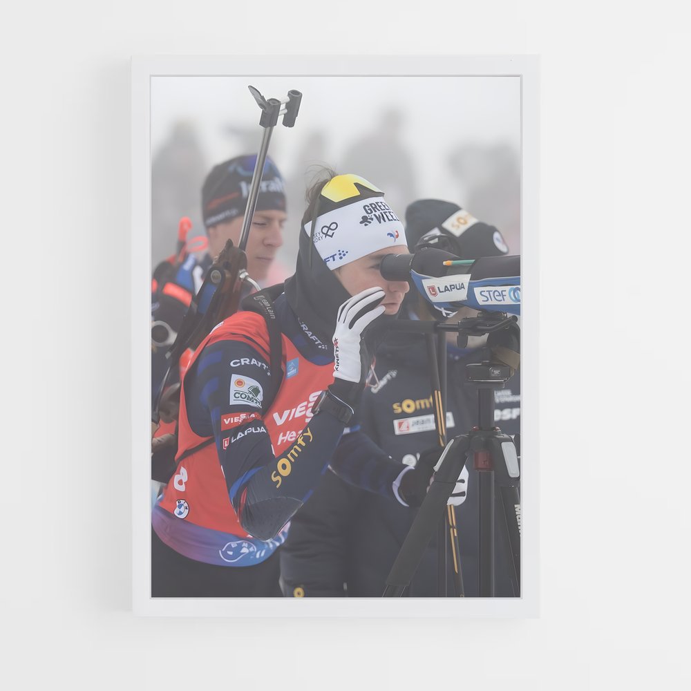 ap-world cup biathlon-4 cadre Blanc
