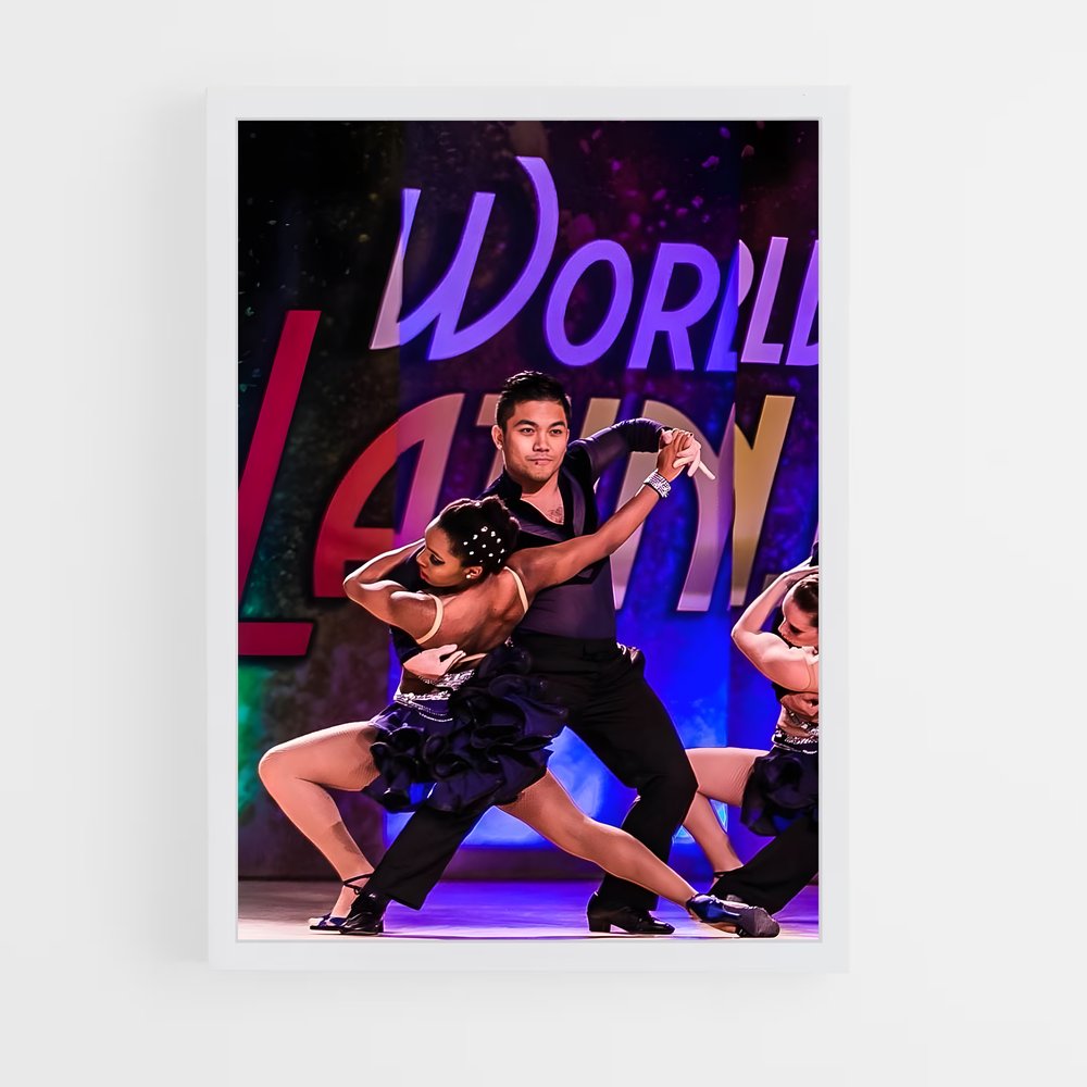 ap-world latin dance cup-1 cadre Blanc