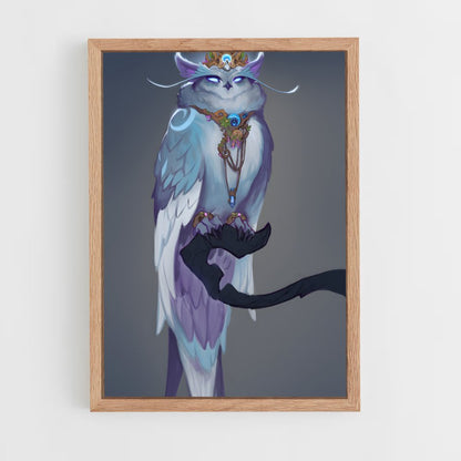 ap-world of warcraft-2 cadre Bois clair