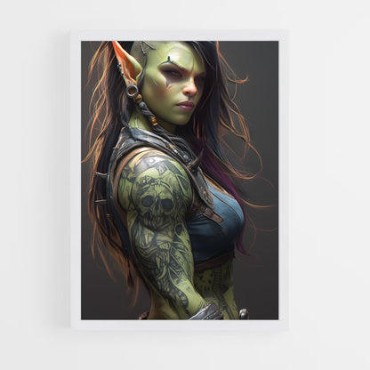 ap-world of warcraft-4 cadre Blanc
