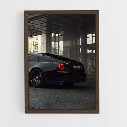 ap-wraith black badge-3 cadre Bois foncé