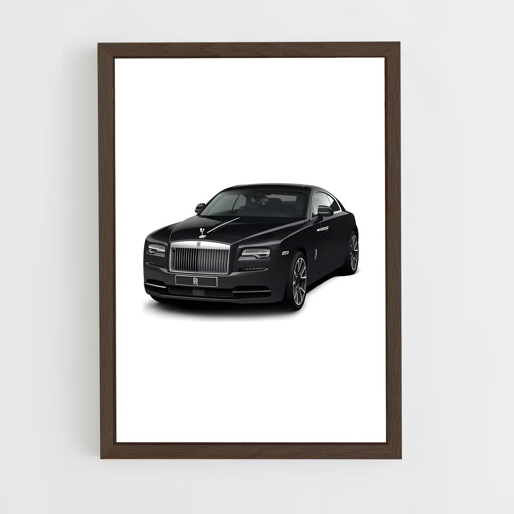ap-wraith black badge-4 cadre Bois foncé