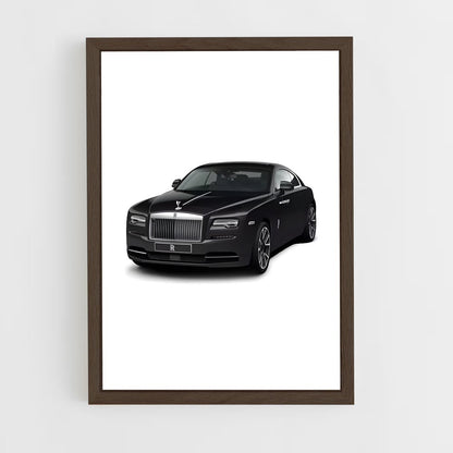 ap-wraith black badge-4 cadre Bois foncé