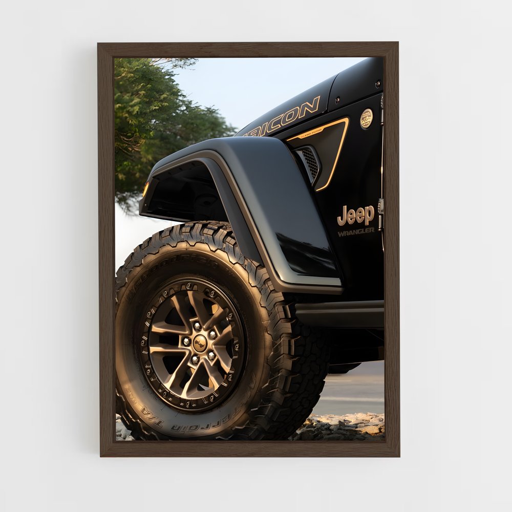 ap-wrangler rubicon-6 cadre Bois foncé