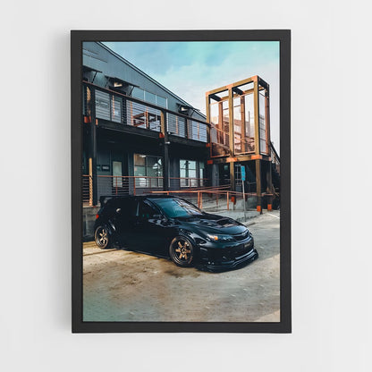 ap-wrx sti hatchback-1 cadre Noir