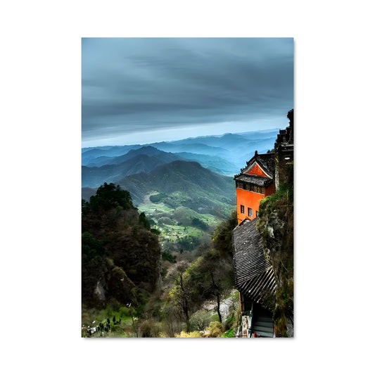 Poster Montagnes Wudang