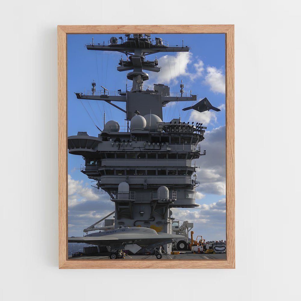 ap-x-47b-2 cadre Bois clair
