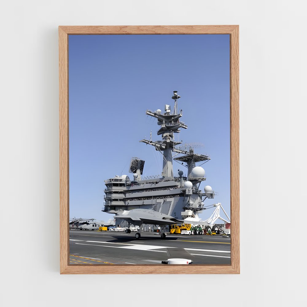 ap-x-47b-3 cadre Bois clair
