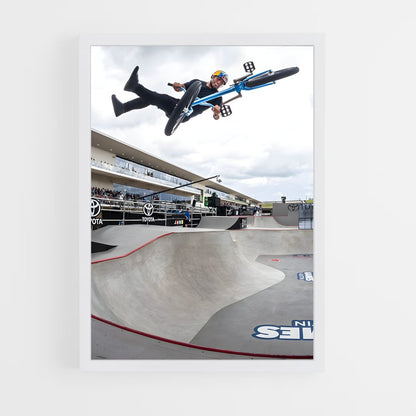 ap-x games bmx-3 cadre Blanc