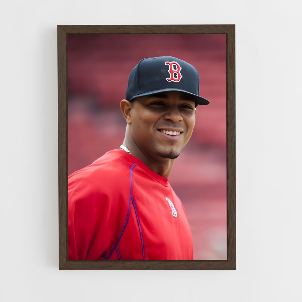ap-xander bogaerts-1 cadre Bois foncé