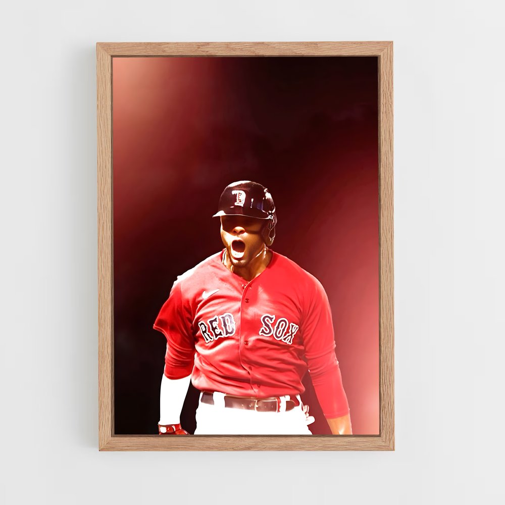 ap-xander bogaerts-2 cadre Bois clair