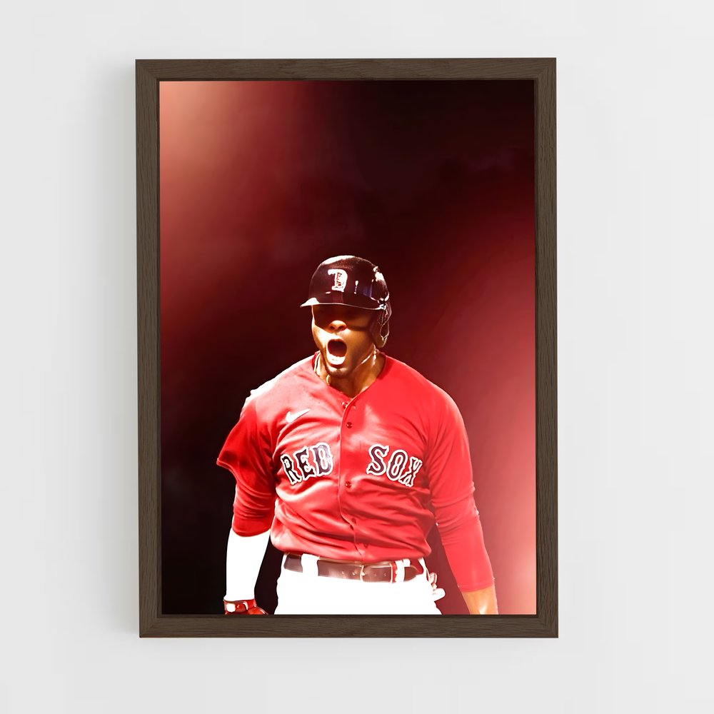 ap-xander bogaerts-2 cadre Bois foncé