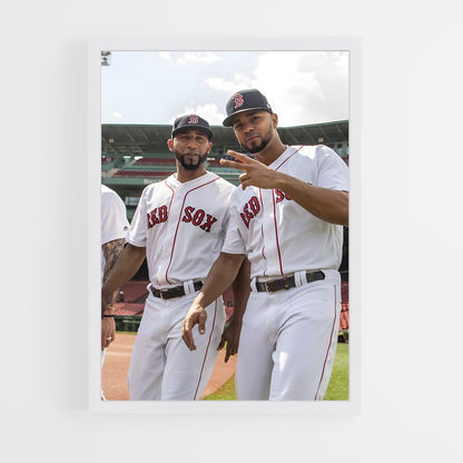 ap-xander bogaerts-3 cadre Blanc