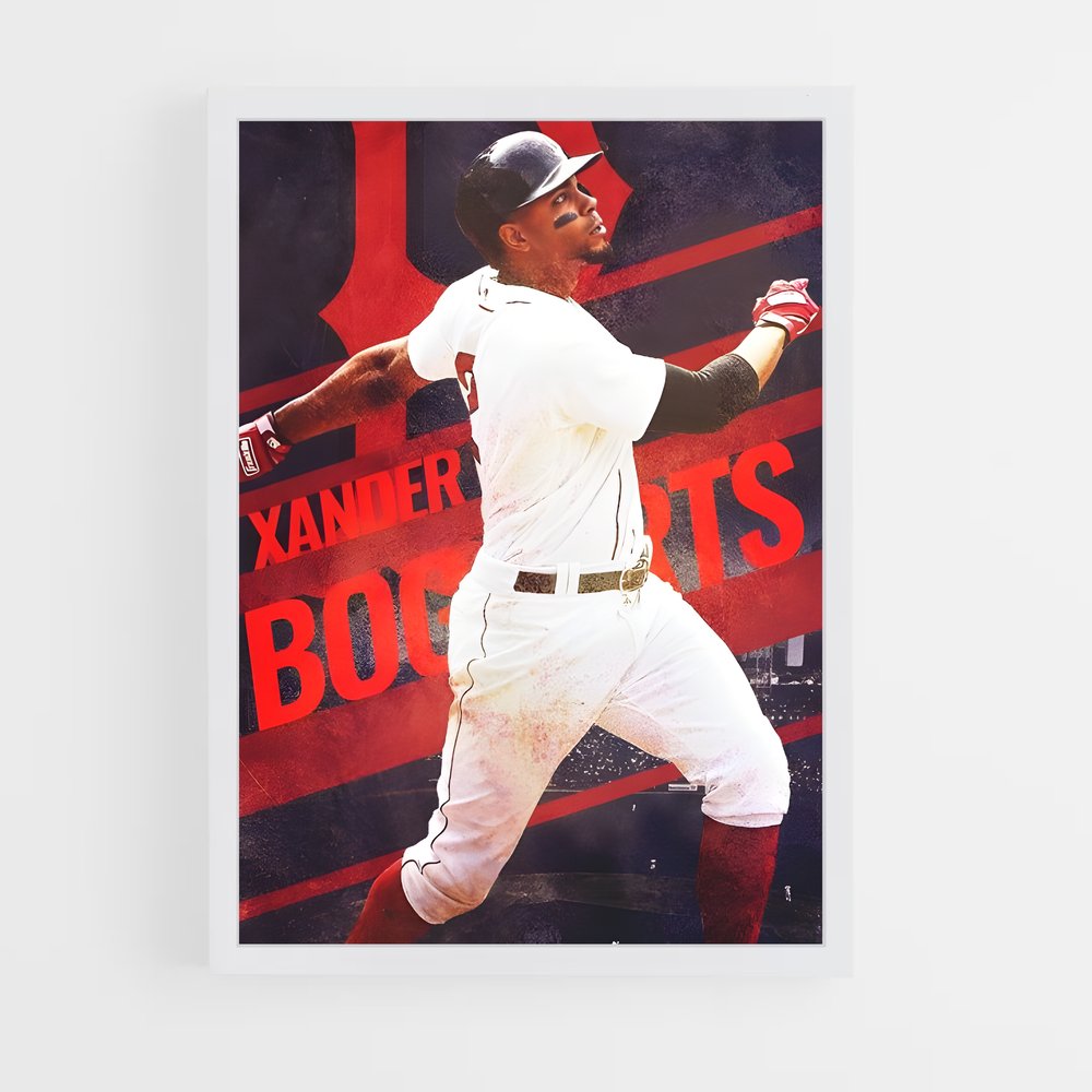 ap-xander bogaerts-4 cadre Blanc