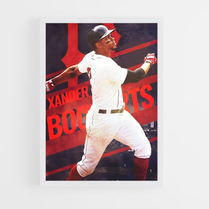 ap-xander bogaerts-4 cadre Blanc