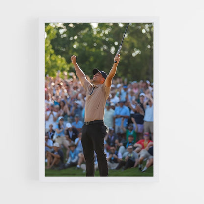 ap-xander schauffele-1 cadre Blanc