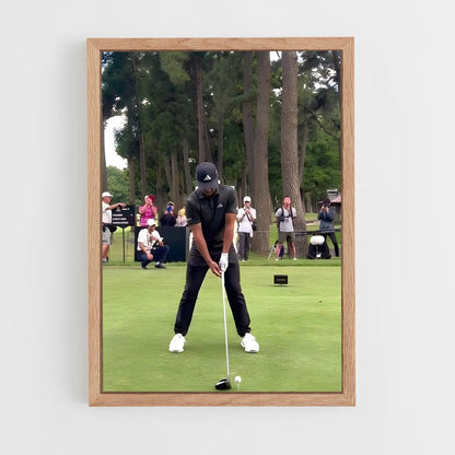 ap-xander schauffele-5 cadre Bois clair