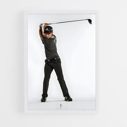 ap-xander schauffele-6 cadre Blanc