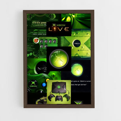 ap-xbox original-1 cadre Bois foncé