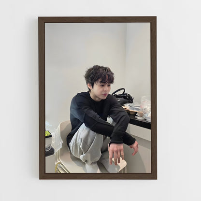 ap-xiumin-3 cadre Bois foncé