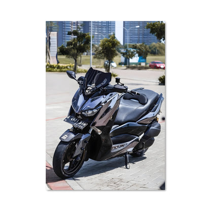 Poster Moto Noir
