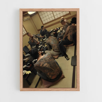ap-yakuza tattoos-4 cadre Bois clair
