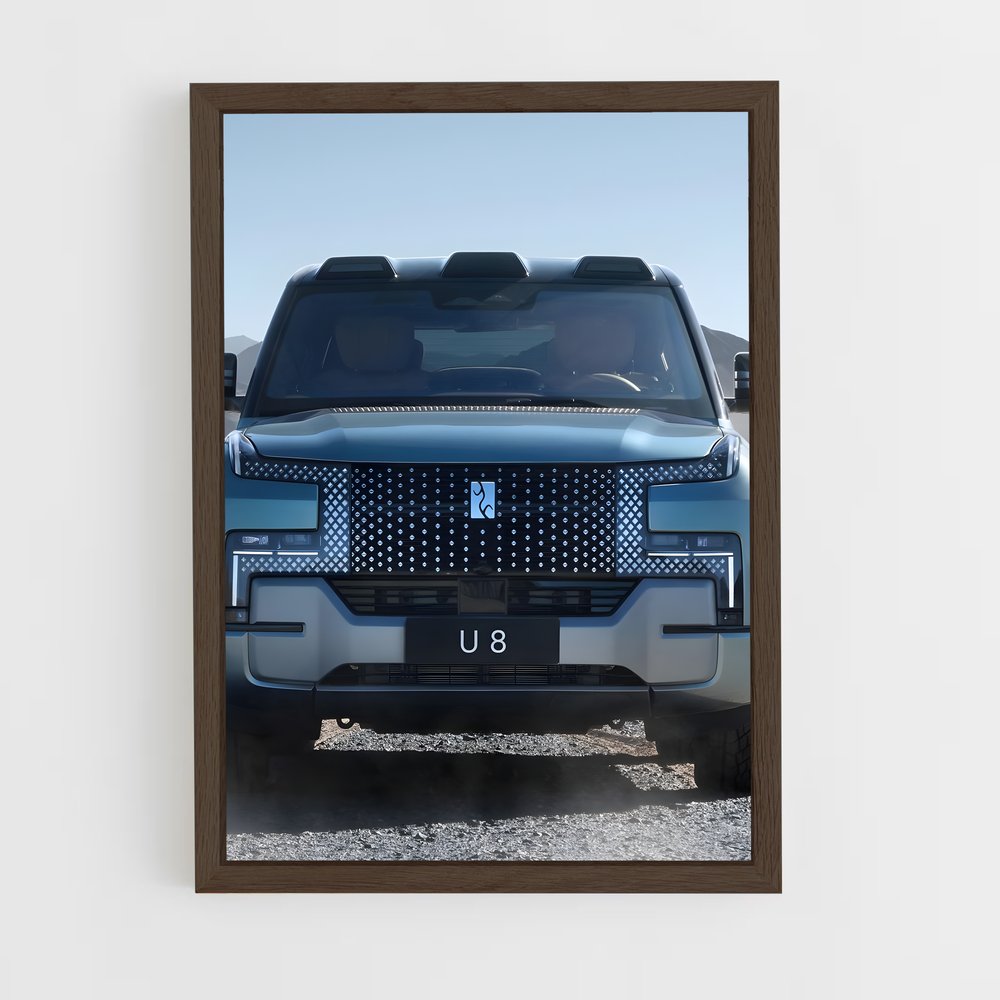 ap-yangwang u8-2 cadre Bois foncé