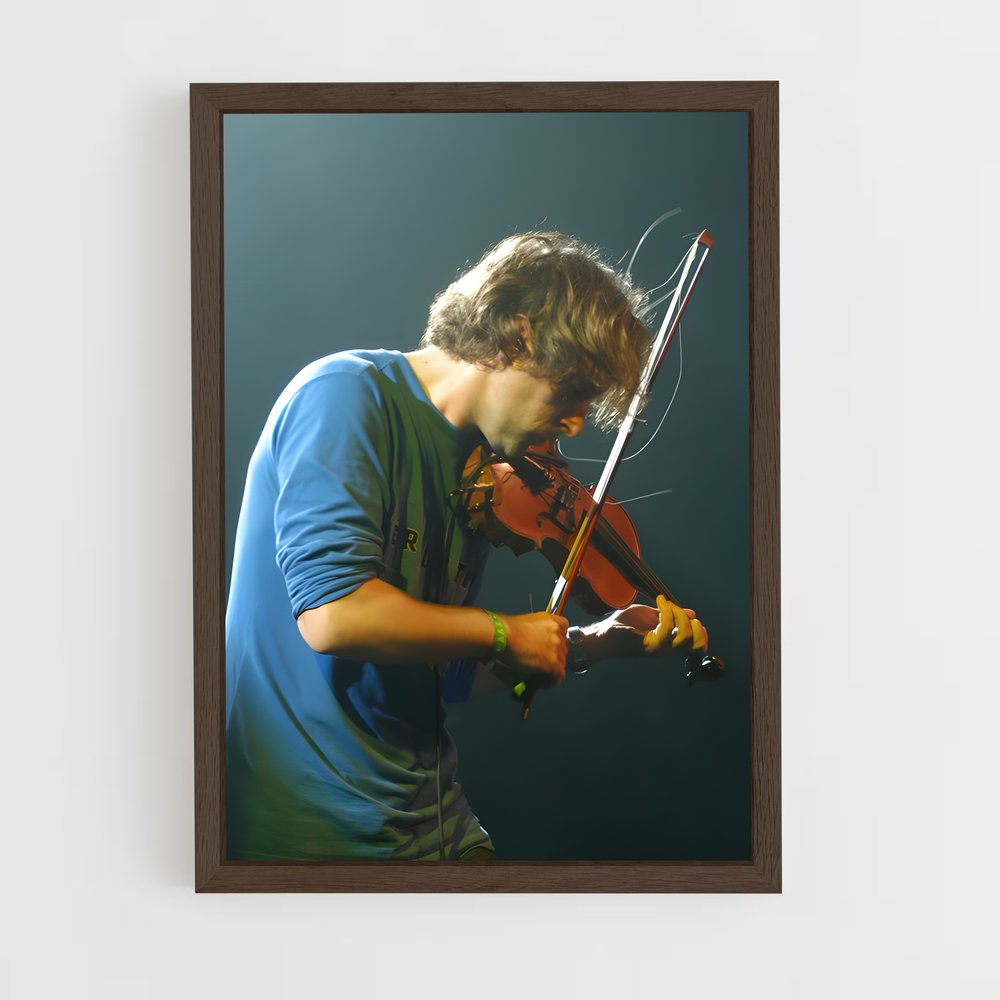 ap-yann tiersen-2 cadre Bois foncé