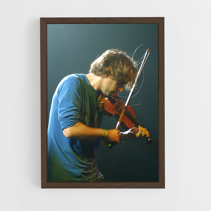 ap-yann tiersen-2 cadre Bois foncé