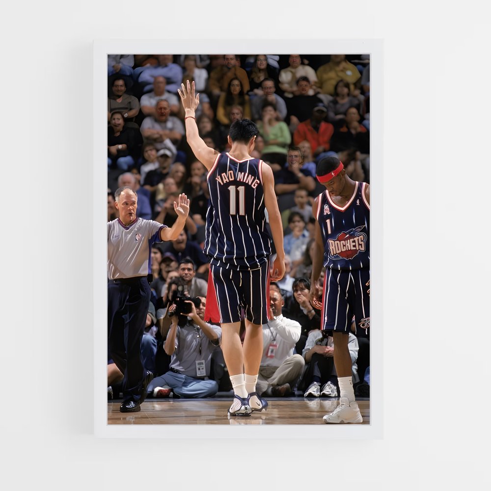 ap-yao ming-1 cadre Blanc