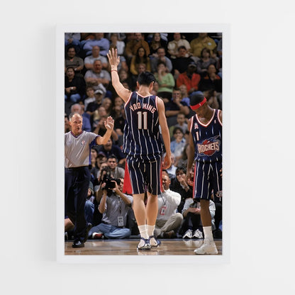 ap-yao ming-1 cadre Blanc