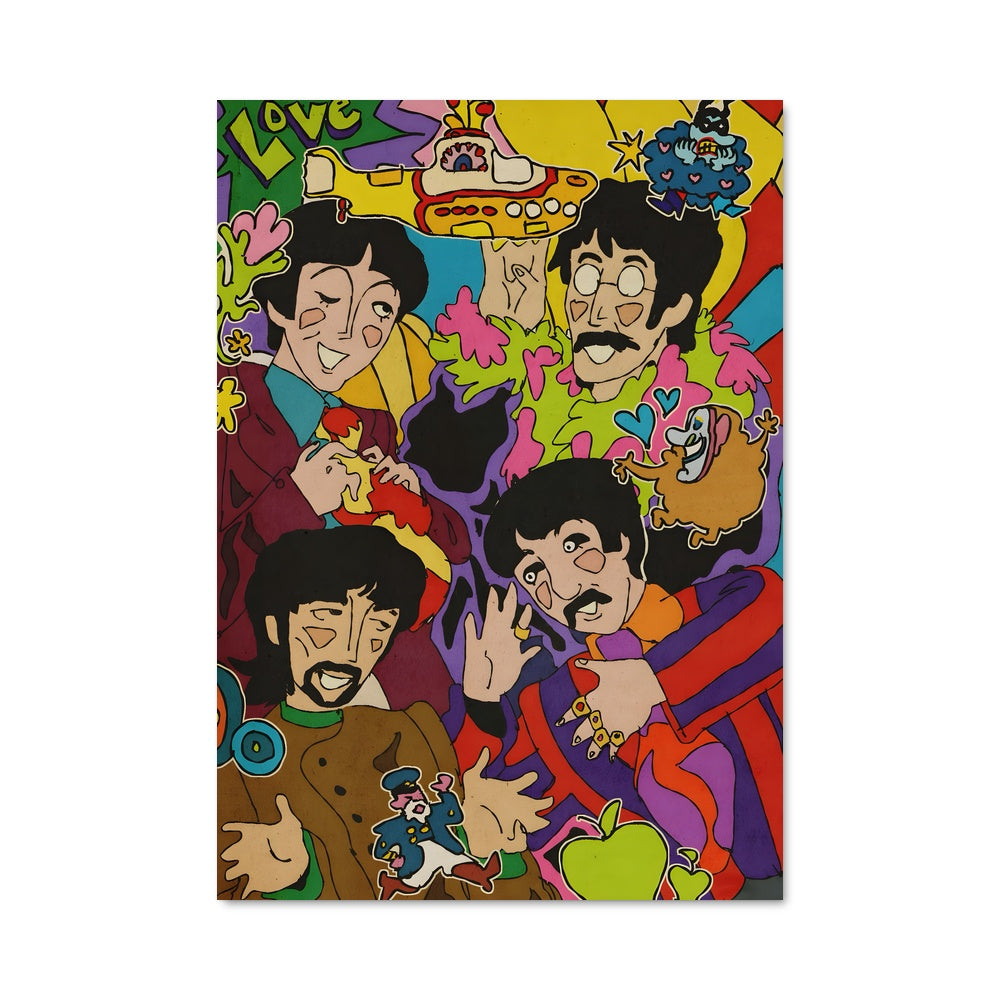 Poster Yellow submarine 80299