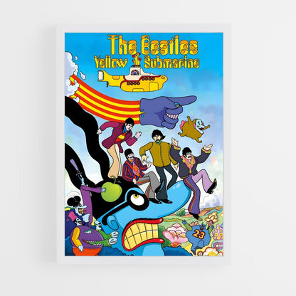 ap-yellow submarine-1 cadre Blanc