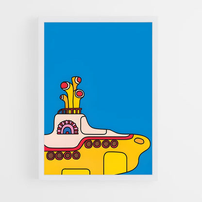 ap-yellow submarine-4 cadre Blanc