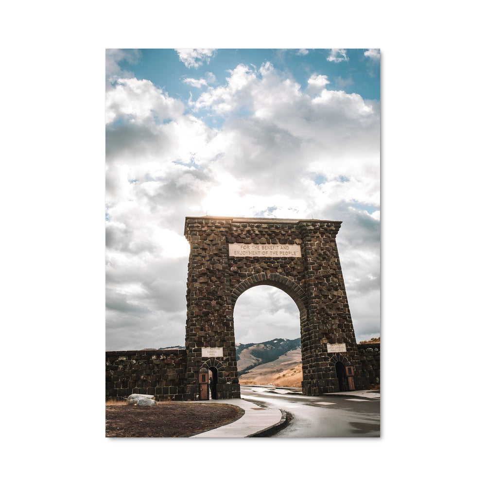 Poster Arc de Yellowstone