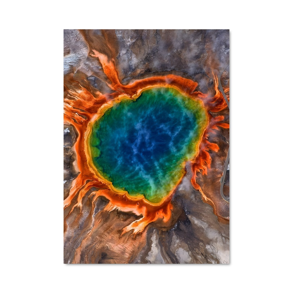 Poster Prismatique de Yellowstone