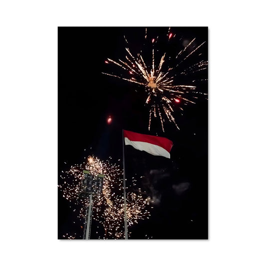 Poster Feu d'Artifice Yéménite
