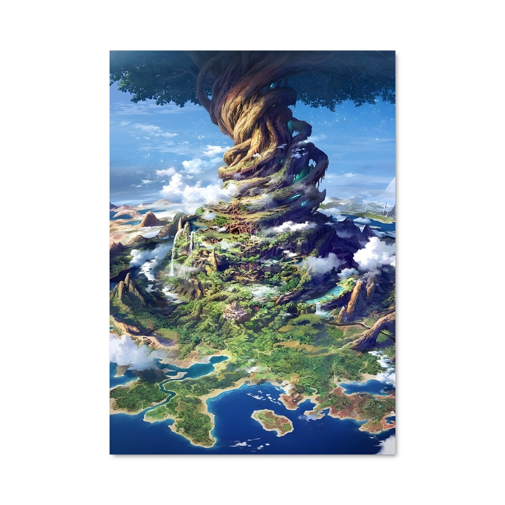 Poster Yggdrasil Fantasy Realm