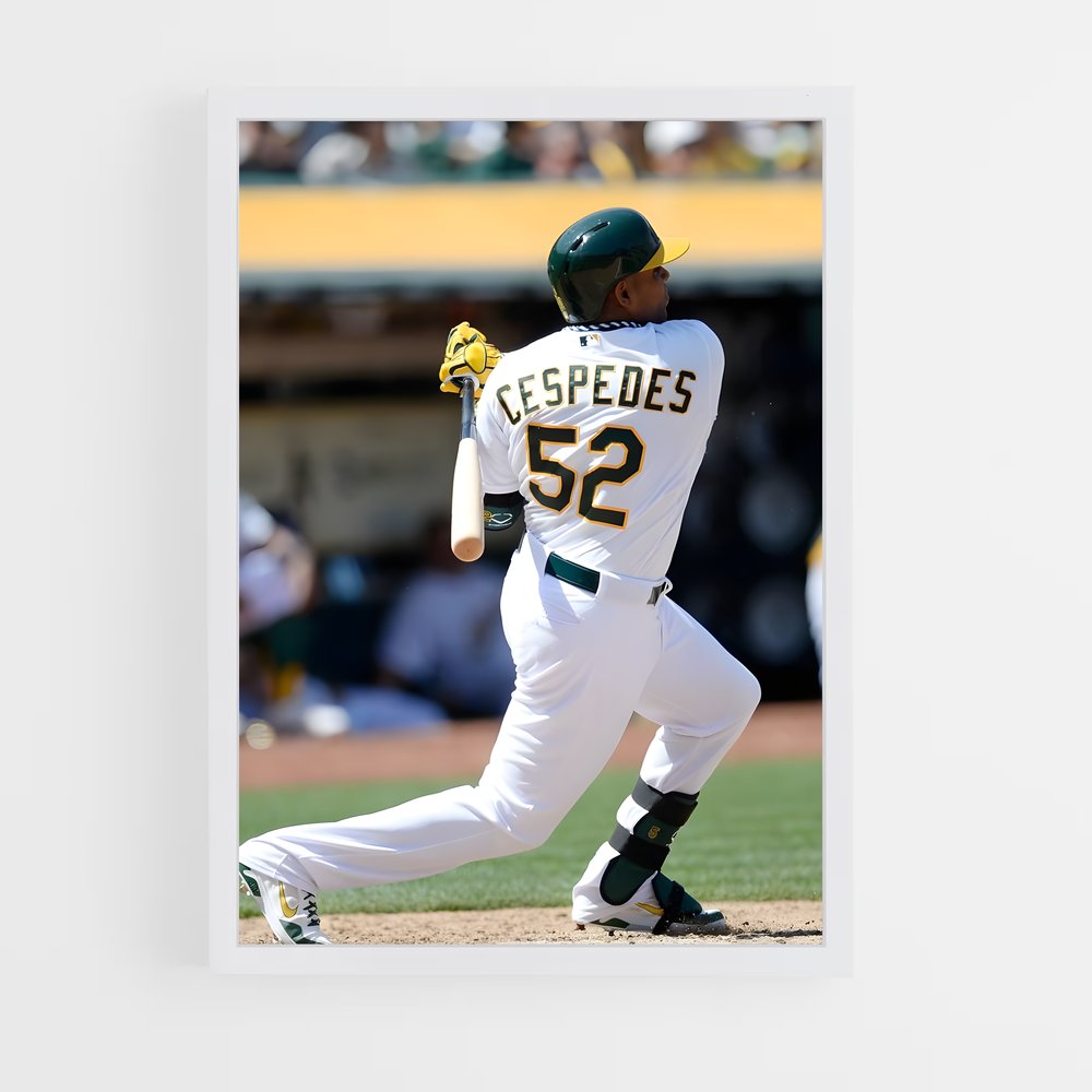 ap-yoenis cespedes-1 cadre Blanc