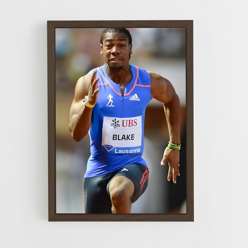 ap-yohan blake-1 cadre Bois foncé