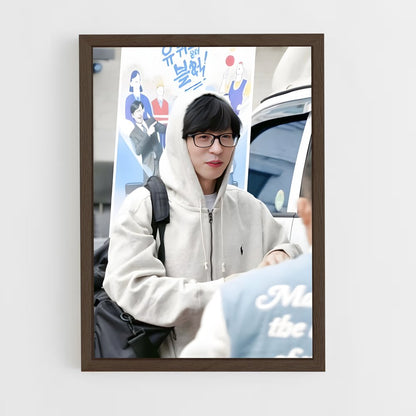 ap-yoo jae-suk-4 cadre Bois foncé