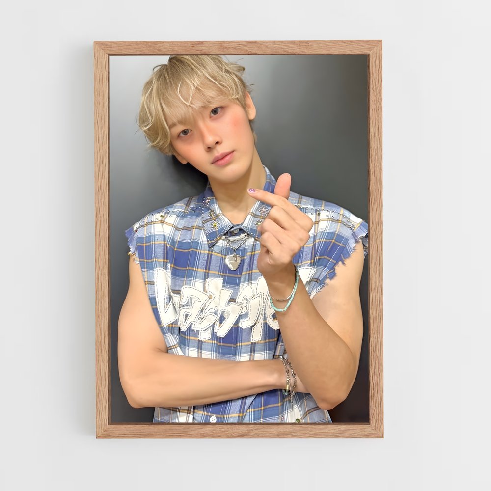 ap-yoon sanha-12 cadre Bois clair