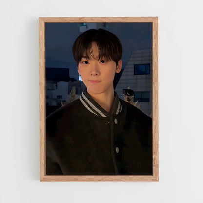 ap-yoon sanha-6 cadre Bois clair